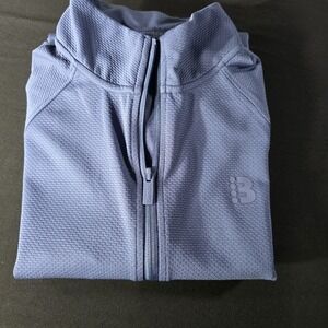 Bench Urbanwear Full Zip Blue Athletic Moisture Wicking Zip-Up‎ Men's Size L